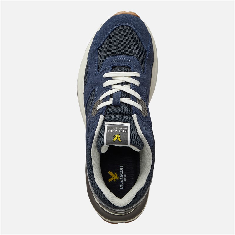Lyle And Scott Vintage Mens Logan Trainers Blue