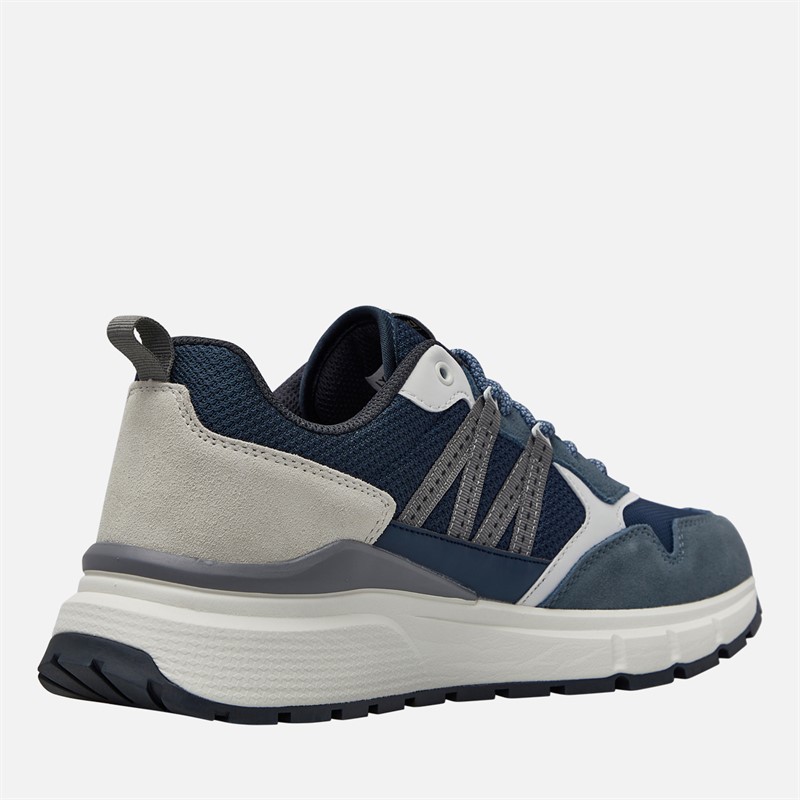 Lyle And Scott Vintage Mens Lennox Trainers Blue