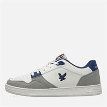 Lyle And Scott Vintage Mens Callum Trainers White Blue