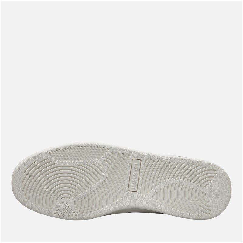 Lyle And Scott Vintage Mens Callum Trainers White Blue