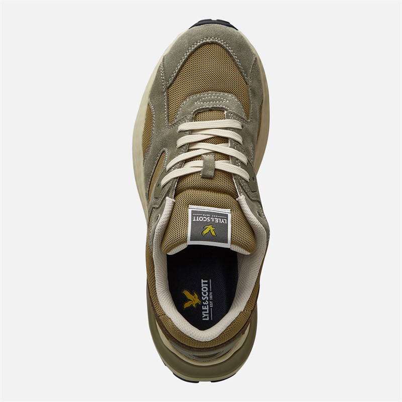 Lyle And Scott Vintage Mens Logan Trainers Green