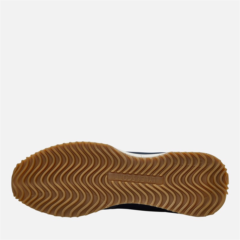 Lyle And Scott Vintage Mens Leno Trainers Blue