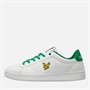 Lyle And Scott Vintage Mens Elgin Hole Trainers White Green
