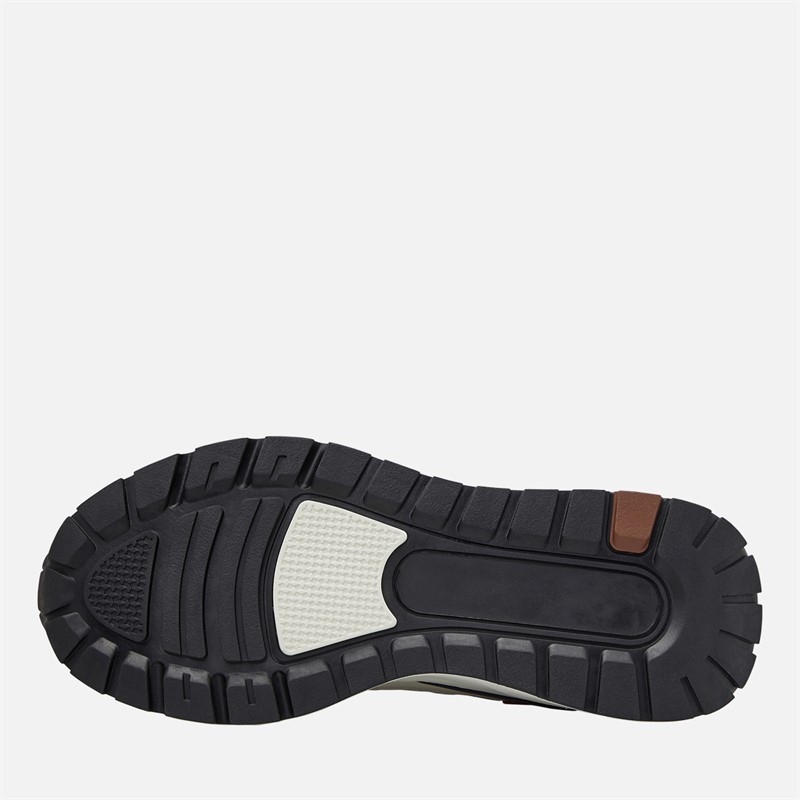 Lyle And Scott Vintage Mens Lennox Trainers White Beige