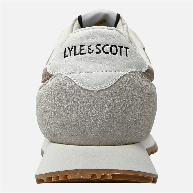 Lyle And Scott Vintage Mens Leno Trainers Lamb Earth