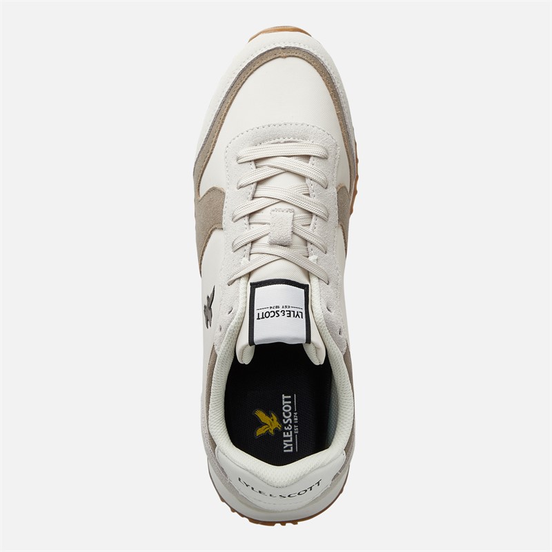 Lyle And Scott Vintage Mens Leno Trainers Lamb Earth