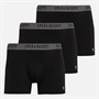 Lyle And Scott Vintage Mens Willoughby Three Pack Boxer Trunks Black/Multi