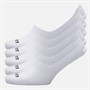 Lyle And Scott Vintage Mens Brosnan Five Pack Invisible Socks Bright White