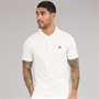 Lyle And Scott Vintage Mens Polo Shirt Chalk