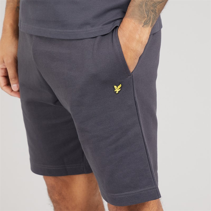 Lyle And Scott Vintage Mens Shorts Charcoal