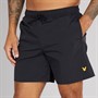 Lyle And Scott Vintage Mens Swim Shorts Z865 Jet Black