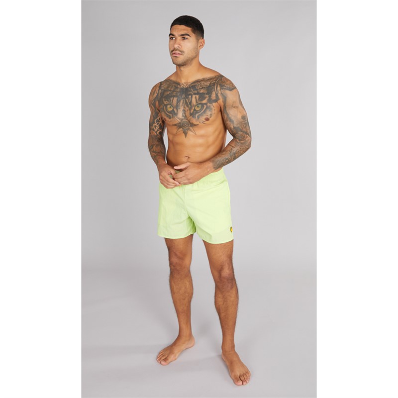 Lyle And Scott Vintage Mens Swim Shorts X671 Goalie Green