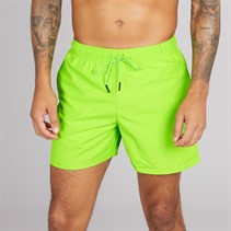 Lyle And Scott Vintage Mens Water Reactive Emblem Swim Shorts X804 Vibrant Kiwi