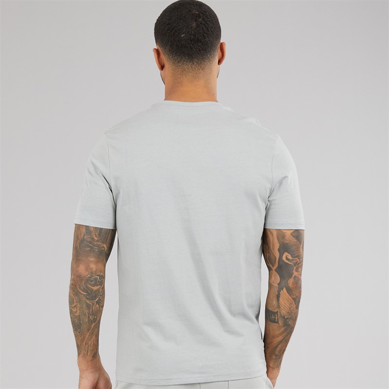 Lyle And Scott Vintage Mens Lightweight Seasonal Cotton T-Shirt Cold Grey