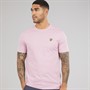 Lyle And Scott Vintage Mens Lightweight Seasonal Cotton T-Shirt Pink Light