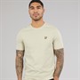 Lyle And Scott Vintage Mens Lightweight Seasonal Cotton T-Shirt Grey Taupe