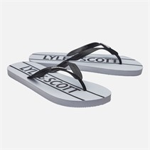 Lyle And Scott Vintage Tongs Homme sable Blanc/Noir