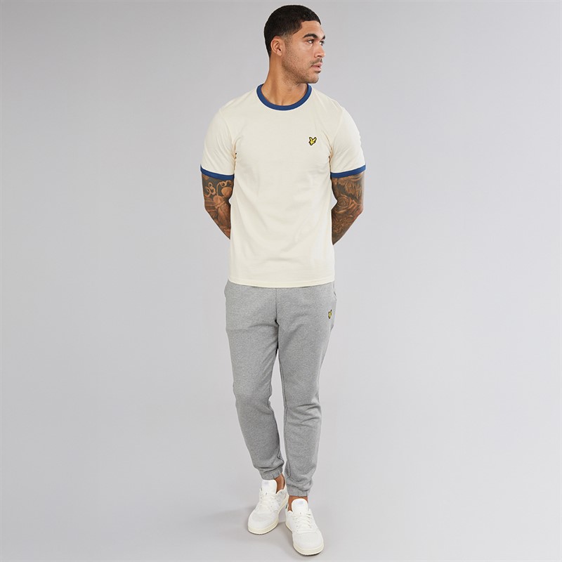 Lyle And Scott Vintage Herre Ring T-shirt X945 Drop Cloth/Sargasso Sea X945 Drop Cloth/ Sargasso Sea