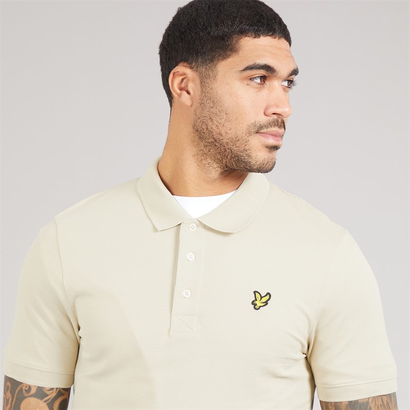 Lyle And Scott Vintage koszulka polo X865 dla niego kolor Grey ciemnoszary