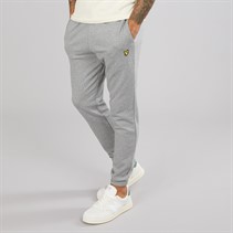 Lyle And Scott Vintage Herre Slim Sweat Bukser T28 Mid Grey Marl
