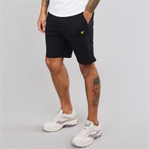 Lyle And Scott Vintage Herre Fleece Shorts Z865 Jet Black