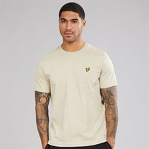 Lyle And Scott Vintage Herre Ensfarvet T-shirt X865 Grey Taupe