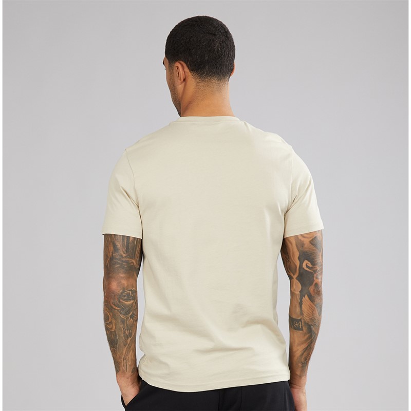 Lyle And Scott Vintage Herre Ensfarvet T-shirt X865 Grey Taupe