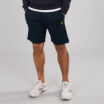 Lyle And Scott Vintage Herre Fleece Shorts Z271 Dark Navy