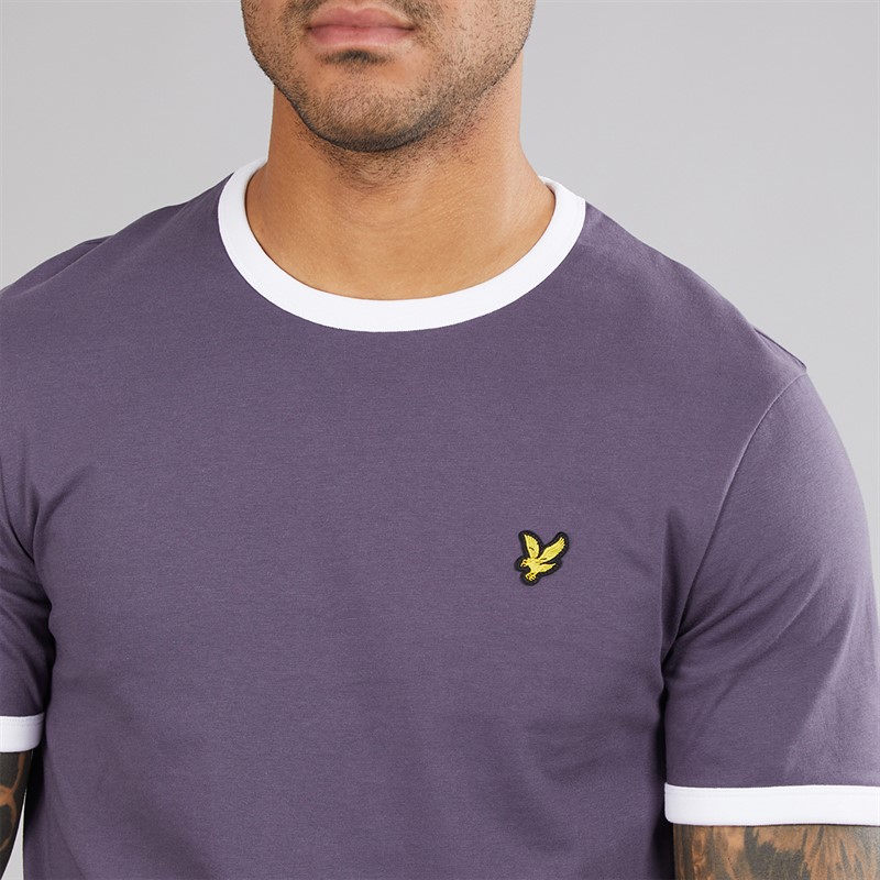 Lyle And Scott Vintage Herre T-shirt X944 Gråsten/Hvid X944 Graystone/ White