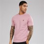 Lyle And Scott Vintage Herre Ensfarvet T-shirt X871 Garden Rose
