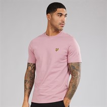 Lyle And Scott Vintage Herre Ensfarvet T-shirt X871 Garden Rose