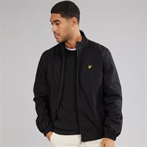 Lyle And Scott Vintage Mens Harrington Jacket Jet Black
