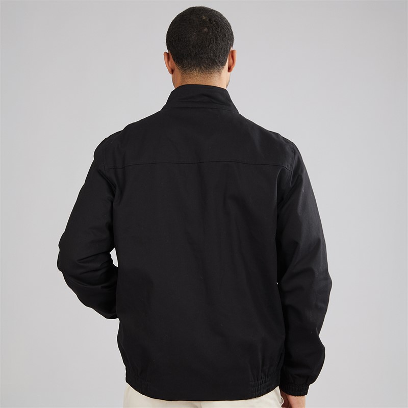 Lyle And Scott Vintage Mens Harrington Jacket Jet Black