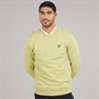 Lyle And Scott Vintage Mens Crew Neck Sweatshirt Pale Willow