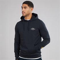 Lyle And Scott Vintage Mens Athletic Hoodie Dark Navy