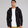 Lyle And Scott Vintage Mens Full Zip Hoodie Jet Black