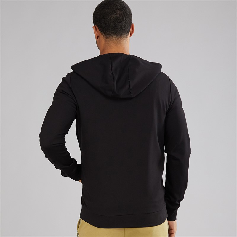 Lyle And Scott Vintage Mens Full Zip Hoodie Jet Black