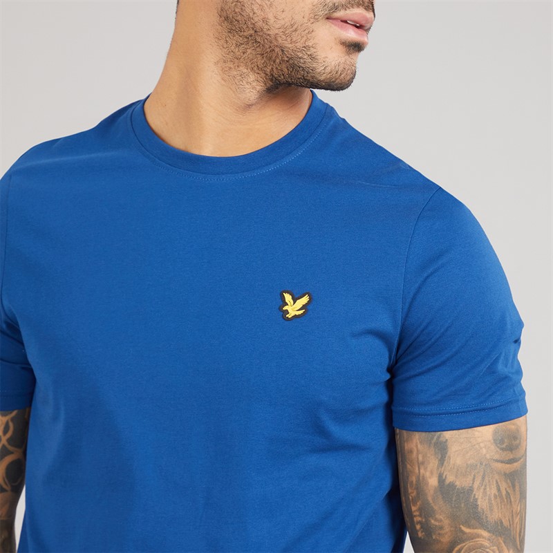Lyle And Scott Vintage Mens Core T-Shirt Navy Peony