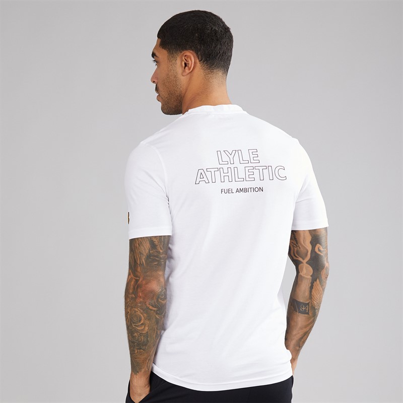 Lyle And Scott Vintage Mens Athletic T-Shirt White