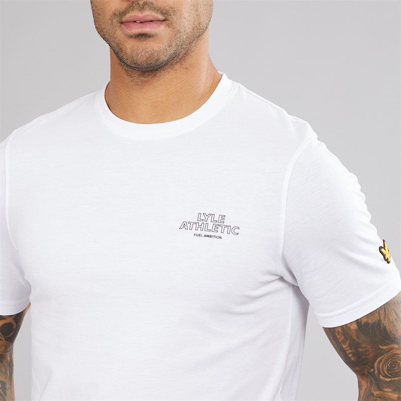 Lyle And Scott Vintage Mens Athletic T-Shirt White