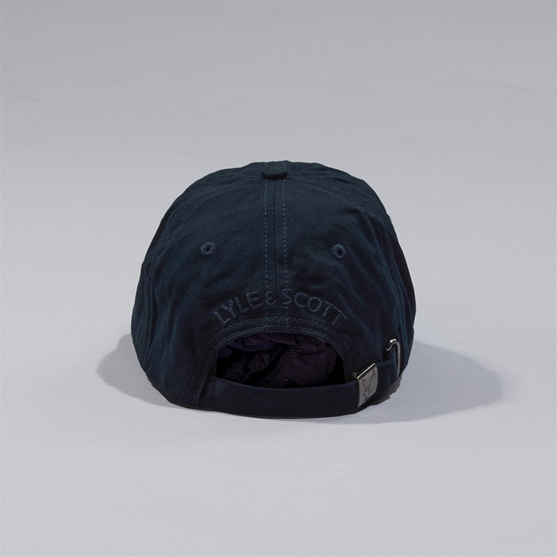 Lyle And Scott Vintage Mens Baseball Cap Dark Navy
