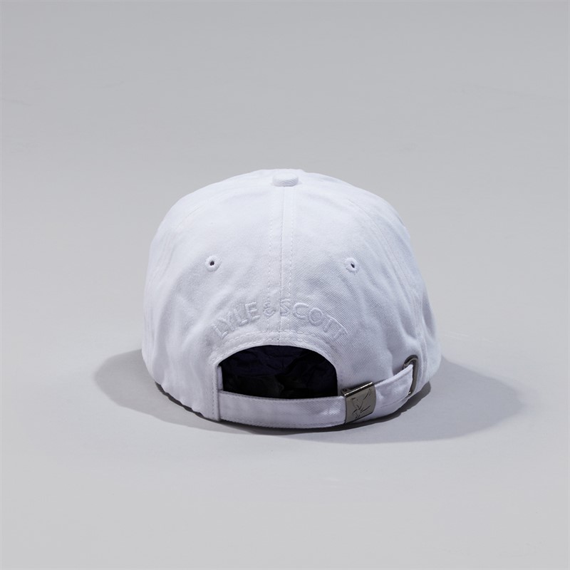 Lyle And Scott Vintage Mens Baseball Cap White