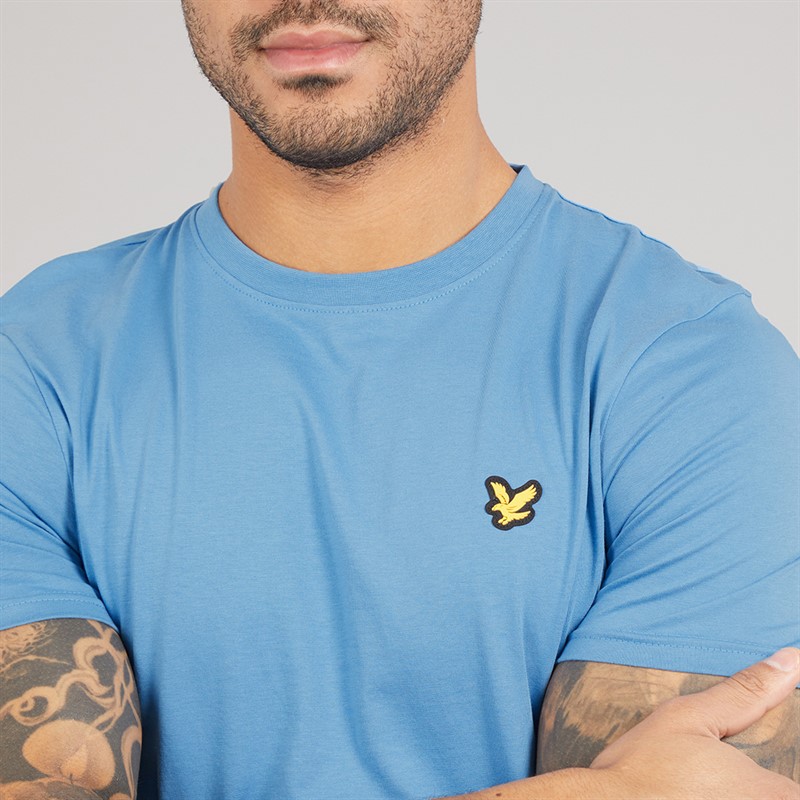 Lyle And Scott Vintage Mens Core T-Shirt Parisian Blue