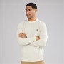 Lyle And Scott Vintage Mens Crew Neck Jumper Drop Cloth Marl