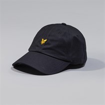Lyle And Scott Vintage Mens Baseball Cap Jet Black