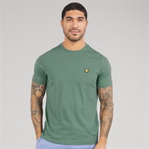 Lyle And Scott Vintage Mens Core T-Shirt Silver Pine