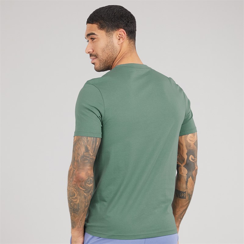 Lyle And Scott Vintage Mens Core T-Shirt Silver Pine