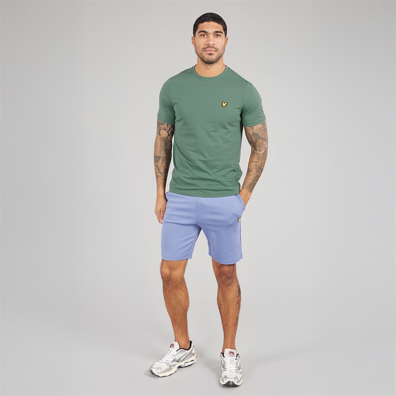 Lyle And Scott Vintage Mens Core T-Shirt Silver Pine
