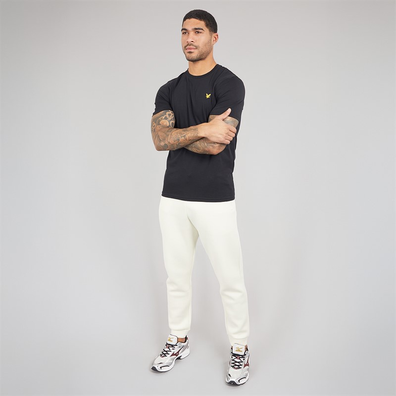 Lyle And Scott Vintage Mens Geometric Globe Graphic T-Shirt Jet Black