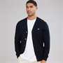 Lyle And Scott Vintage Mens V Neck Cardigan Dark Navy